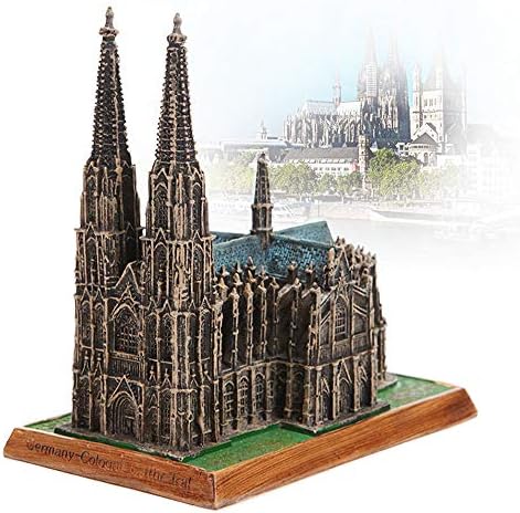 Cologne Cathedral Architectural Model Resin Statue