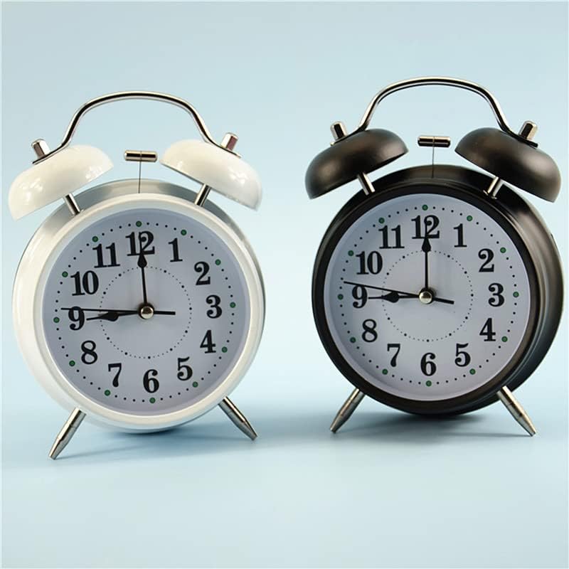 JMYSD Double Bell Alarm Clock with Night Light