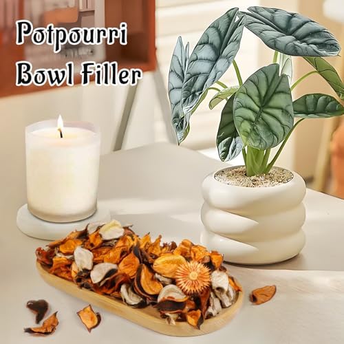 SCENTORINI Citrus Potpourri Bags 2 Pack Home Fragrance Dried Flower Vase Filler