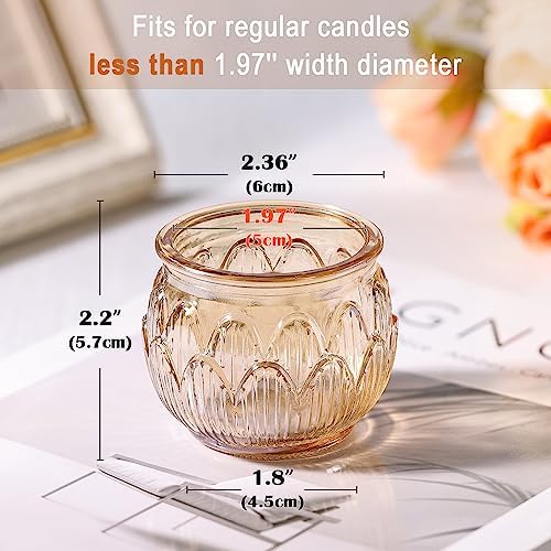 Gold Votive Candle Holders Set of 12PCS