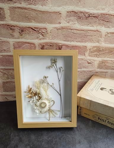Xins Convey Mini Dried Flower Bouquet Set Pack of 12 Gold