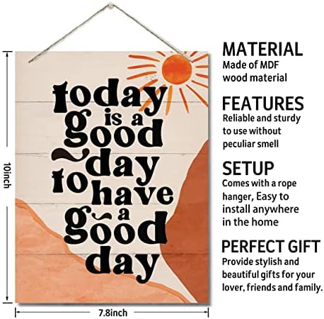 Today is a Good Day Decor Sign 10x78inch