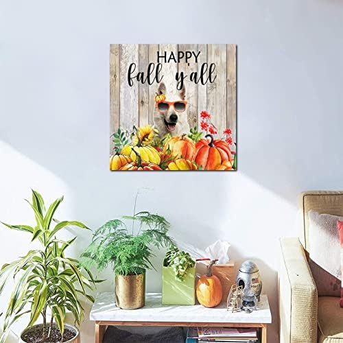 Thanksgiving Hello Fall Decorative Wooden Plaque Sign