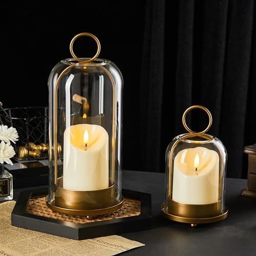 Ganwu 5 And 4 Inch Metal Candle Holder Set