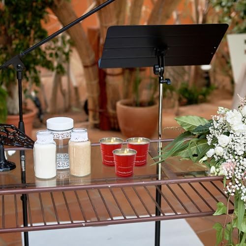 Tengyukenny Citronella Candles 9 Pack Red Outdoor