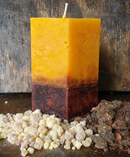 Badan Body Frankincense Myrrh Pillar Candle