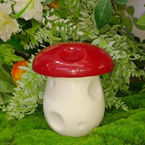 Cute Mushroom Ashtray with Lid for Home and Office Use