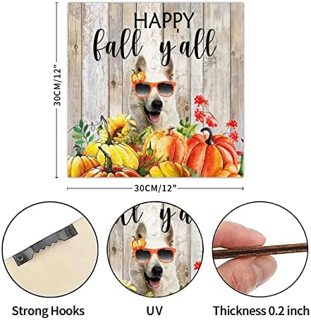 Thanksgiving Hello Fall Decorative Wooden Plaque Sign