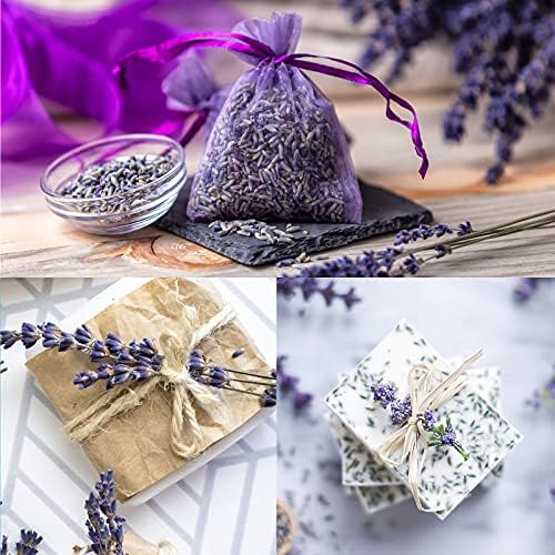 Premium Dried Lavender Flowers for Tea Candles Home Fragrance