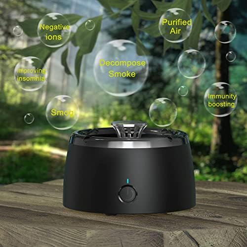 Smokeless Ashtray with Anionic Air Purification