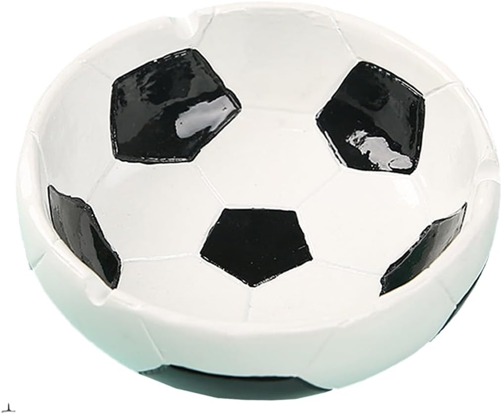 1PCS Soccer Resin Ashtray Creative Home Decor