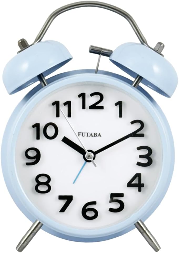 Loud Alarm Twin Bell Clock for Heavy Sleepers