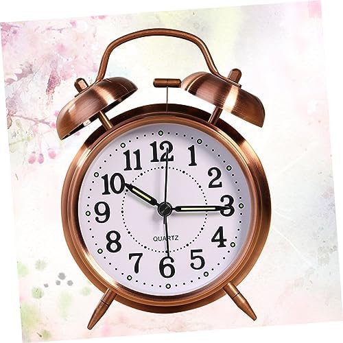 Classic Double Bells Alarm Clock with Luminous Design