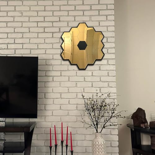 Medium JWST Telescope Mirror Wall Art