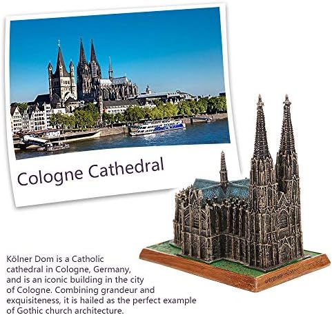 Cologne Cathedral Architectural Model Resin Statue