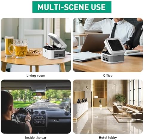 2 in 1 Air Purifier Smokeless Ashtray for Home Office Car