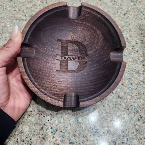 Personalized Cigar Ashtray With Name For Men