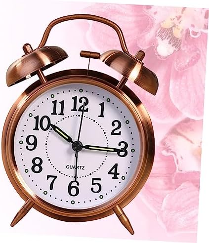 Classic Double Bells Alarm Clock with Luminous Design