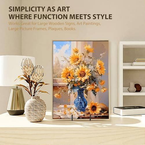 12 Inch Oversized Plate Holder Display Stand 2 Pack