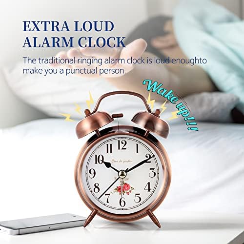 Super Loud Alarm Clock with Backlight and Silent Mode
