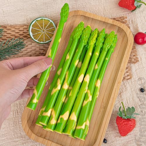 Framendino 12 Pack Artificial Asparagus Realistic Display Props