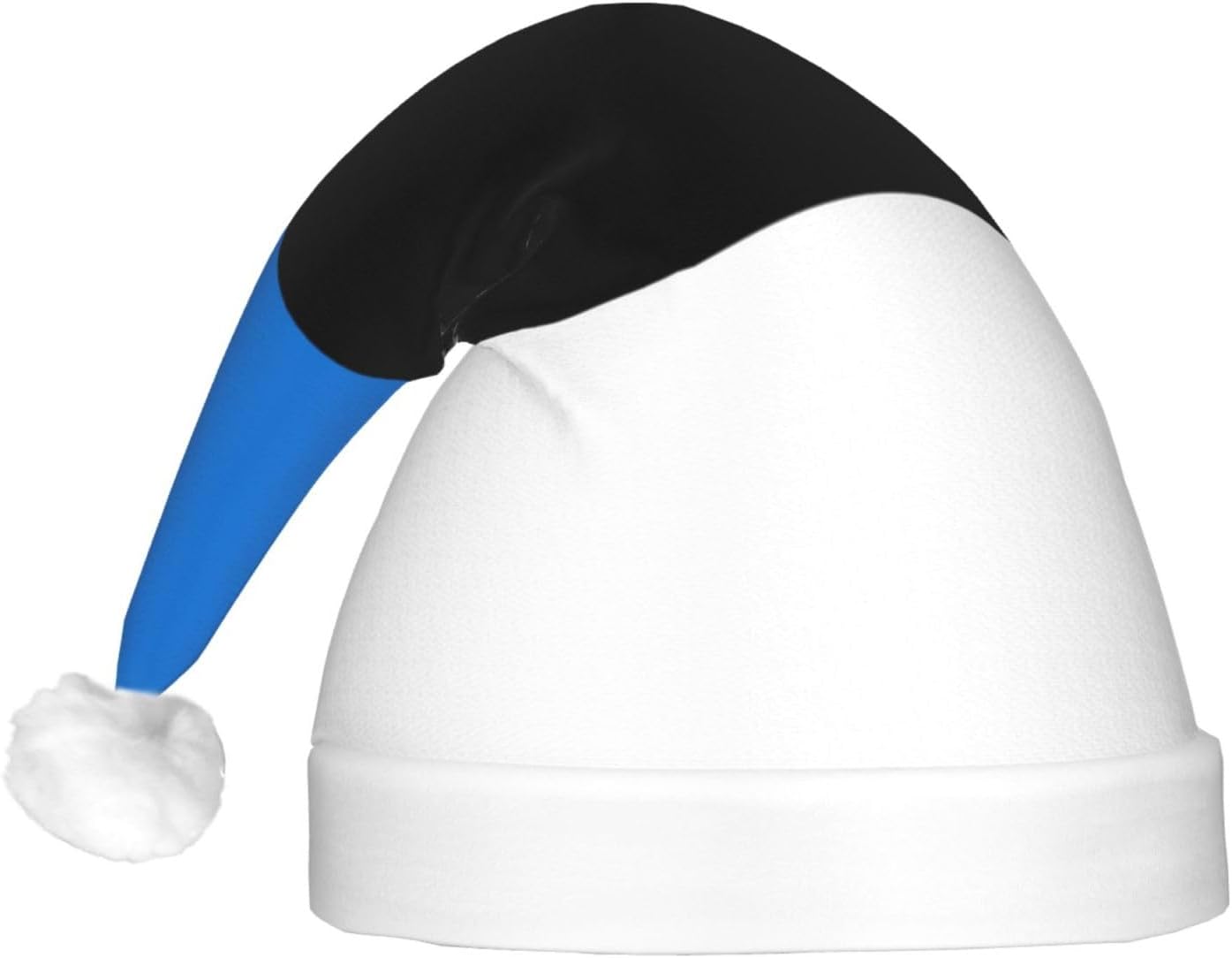 Estonia Flag Print Christmas Hat with LED Lights