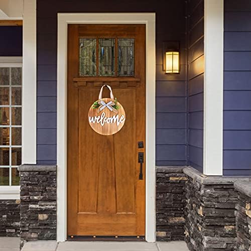 VICASKY Welcome Wall Hanging Sign Rustic Decor
