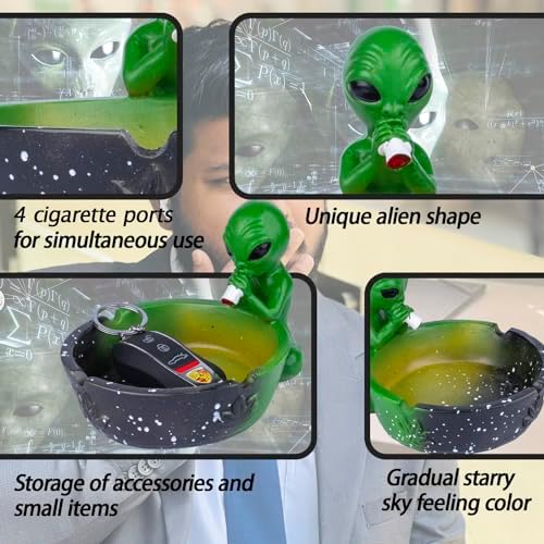 Alien Fantasy 512 Inch Outdoor Ashtray
