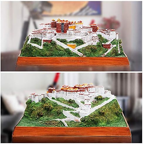 Potala Palace Resin Sculpture for Home Desk Decoration