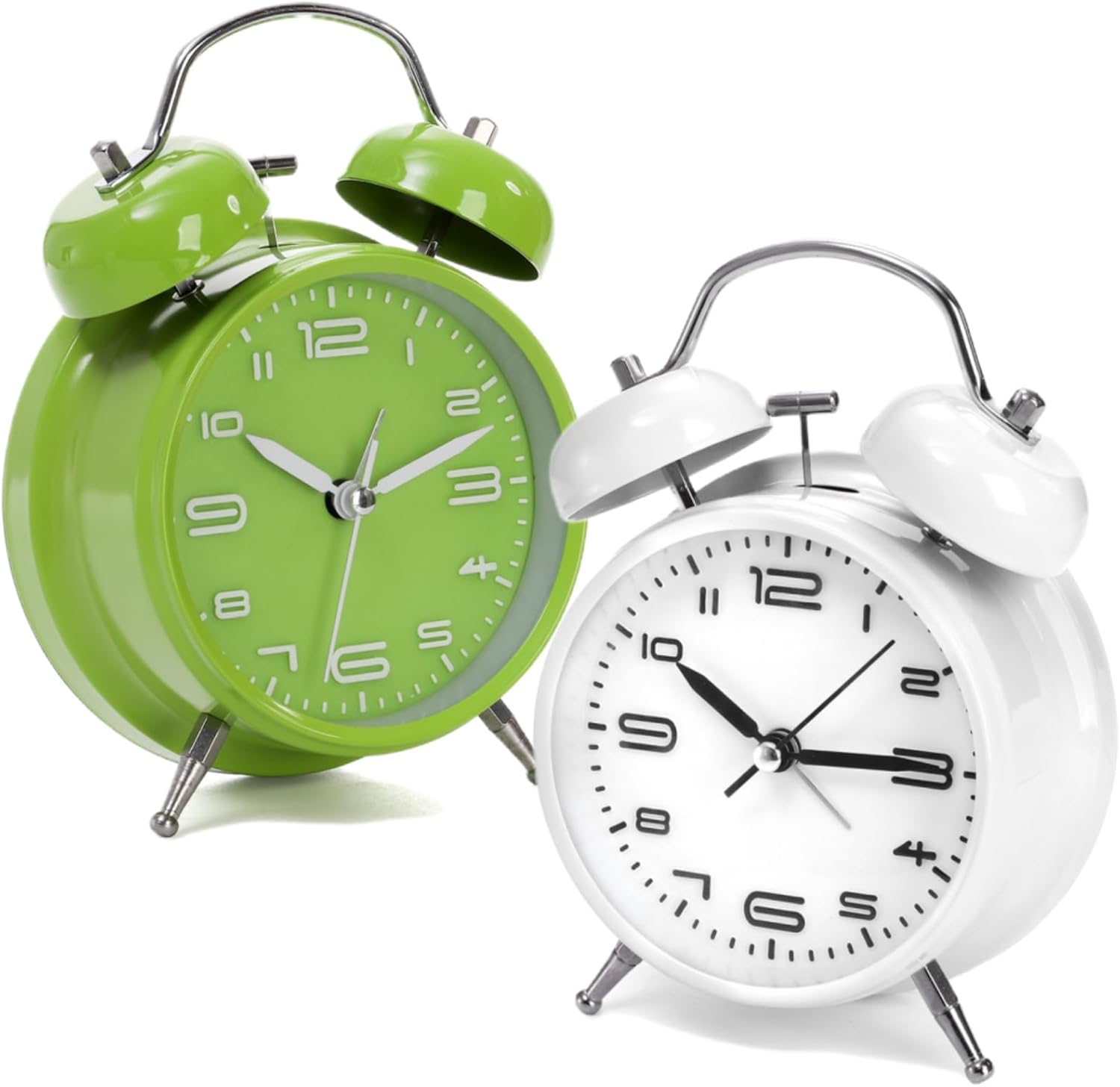 Cididu 2 Pack Twin Bell Alarm Clocks