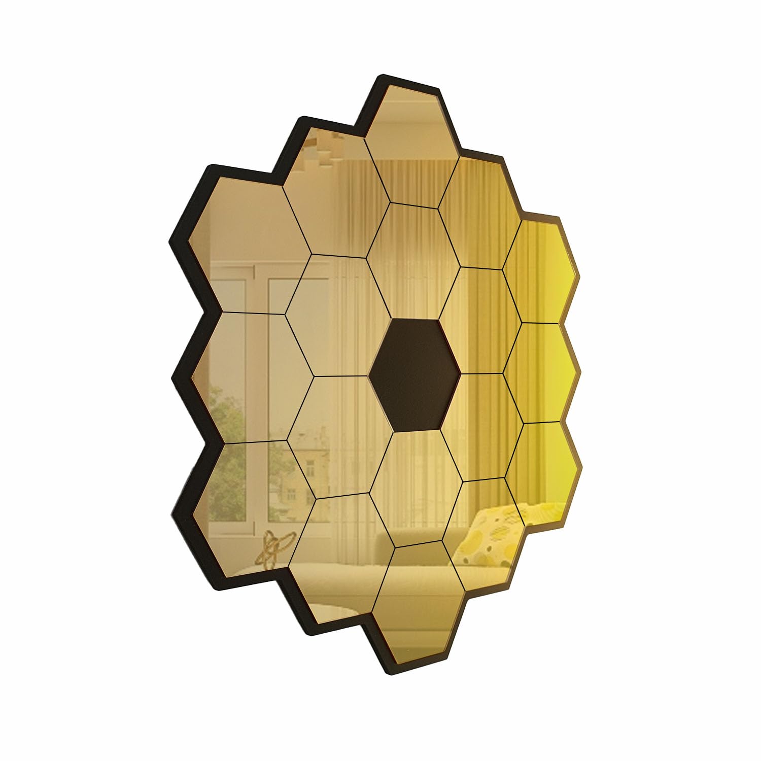 Medium JWST Telescope Mirror Wall Art