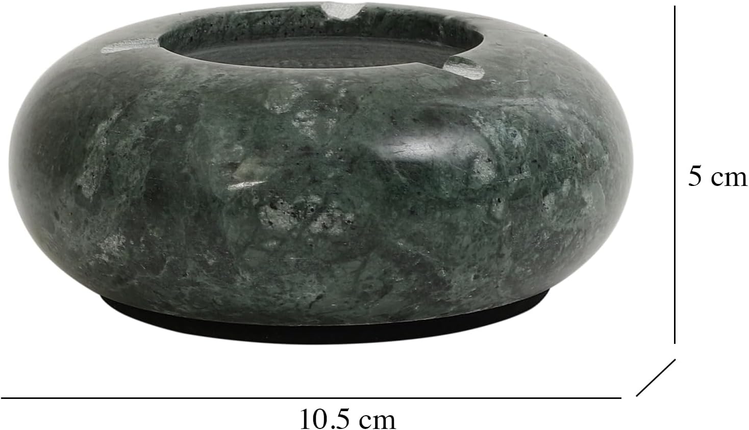 Marble Green Ash Tray for Indoor Outdoor Use