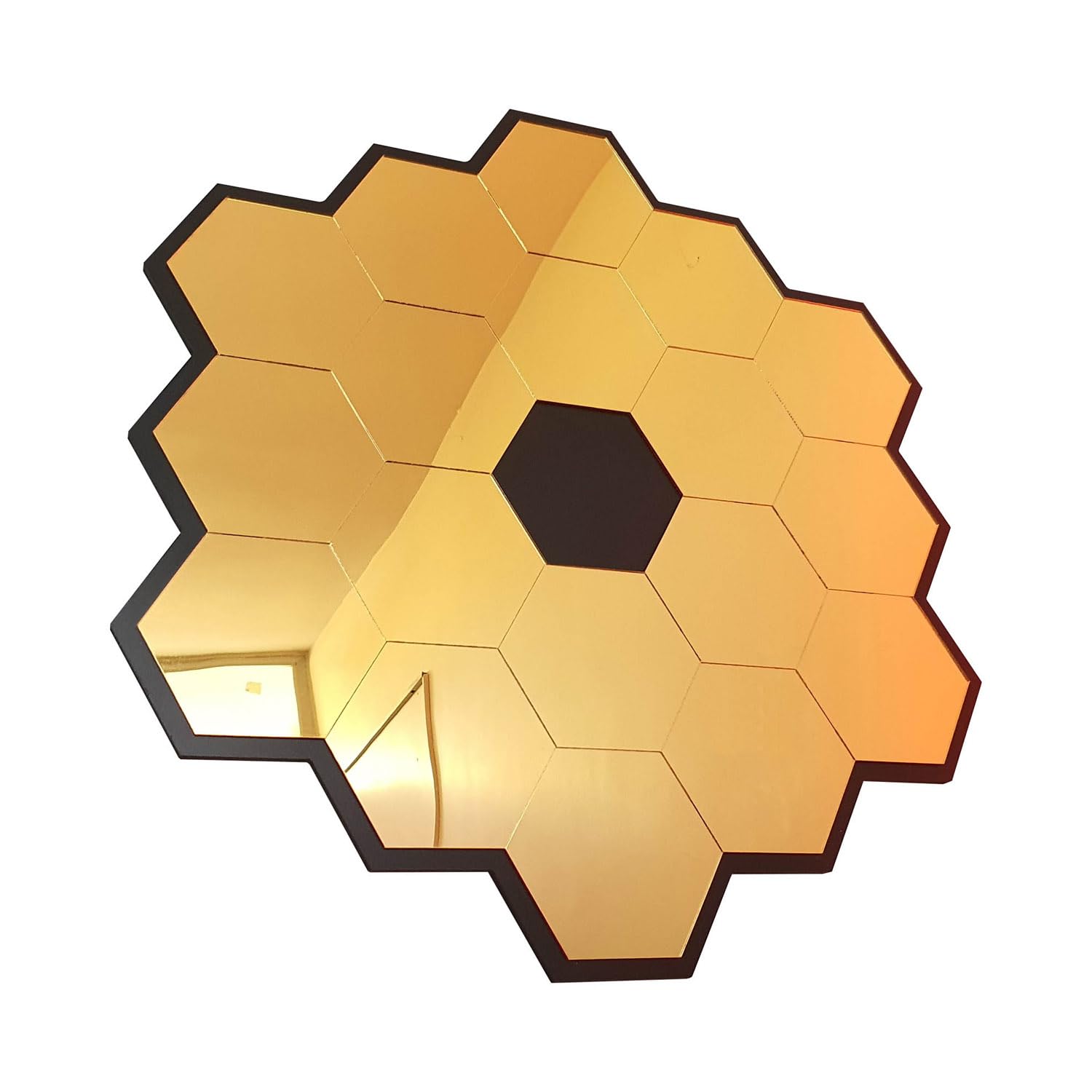 Medium JWST Telescope Mirror Wall Art