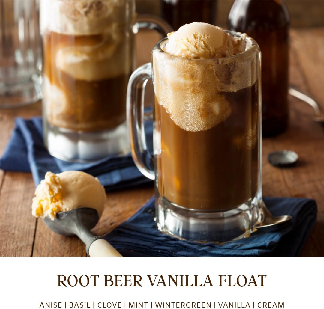 Vanilla Root Beer Jar Candle for Home Aesthetic Gift