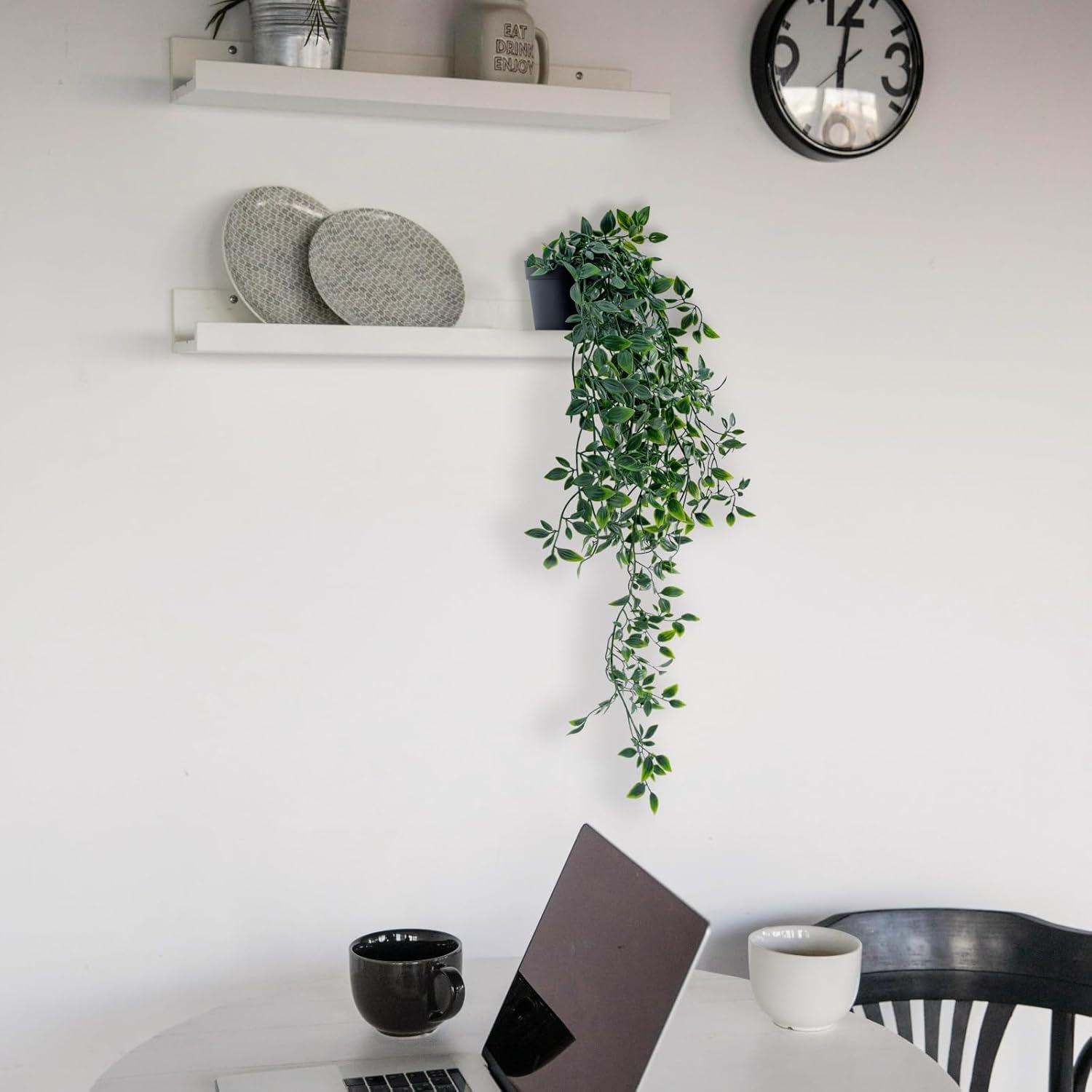 2pcs Artificial Hanging Plants for Room Decor