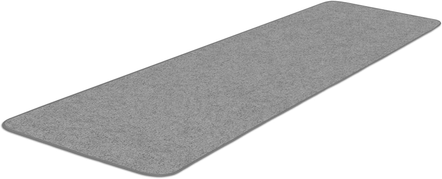 House Home and More Outdoor Carpet Runner Gray 4x15