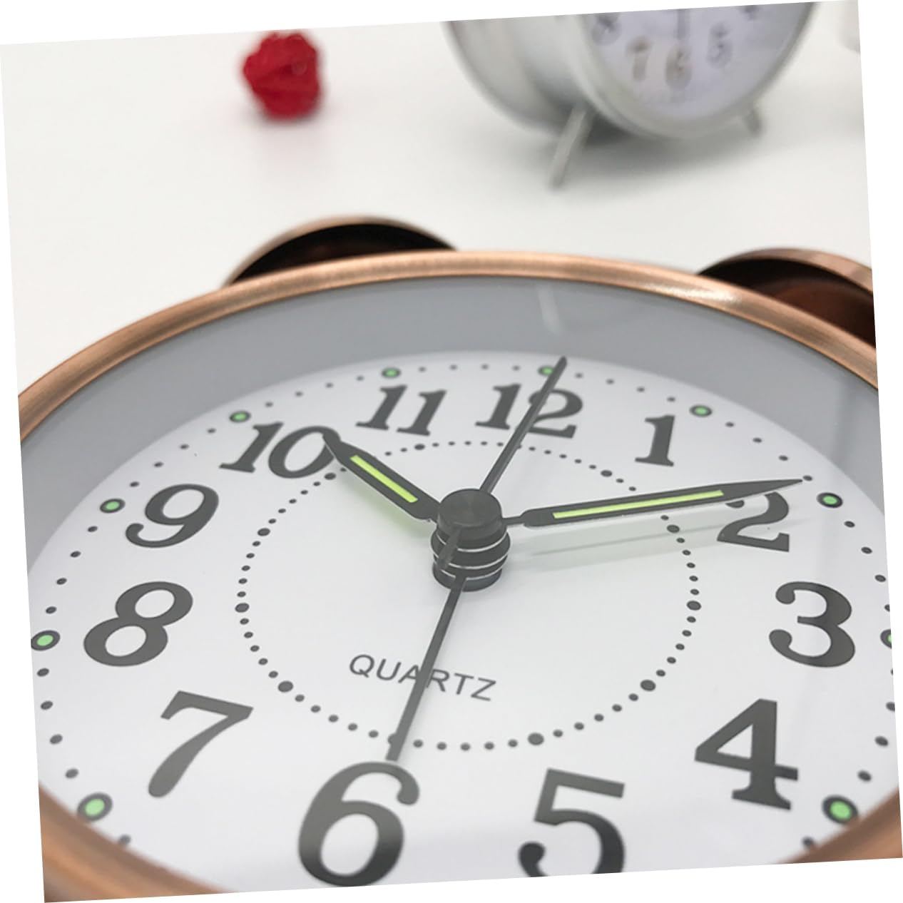 Classic Double Bells Alarm Clock with Luminous Design