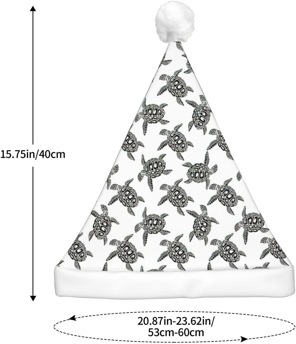 Animals Sea Turtles Christmas Hat with LED Lights