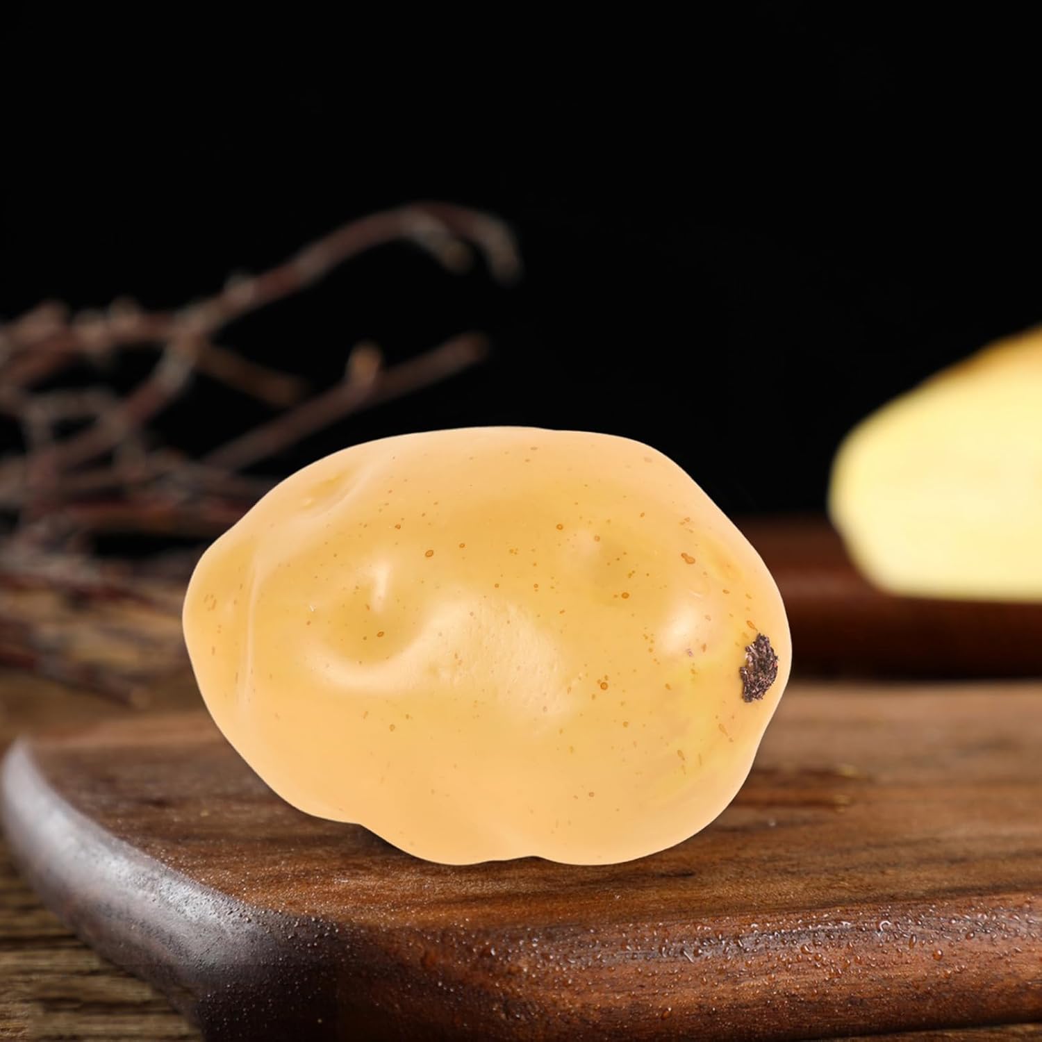 Operitacx 6Pcs Realistic Foam Potato Decor Models