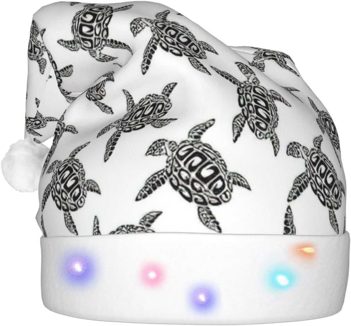 Animals Sea Turtles Christmas Hat with LED Lights