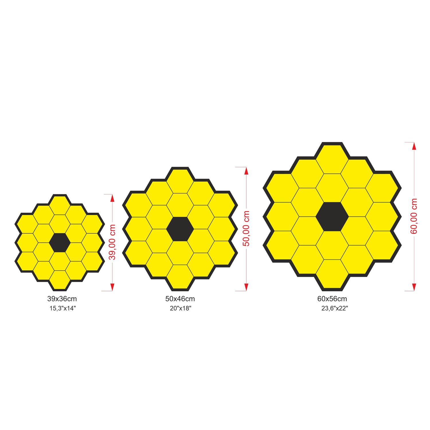 Medium JWST Telescope Mirror Wall Art