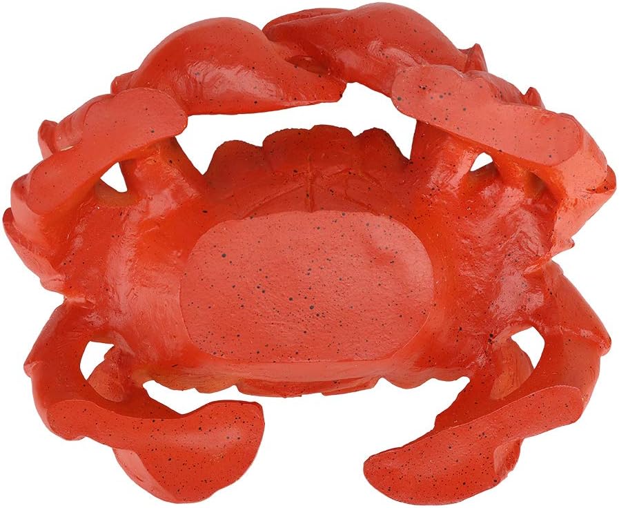 Resin Crab Shape Decorative Ashtray with Cover