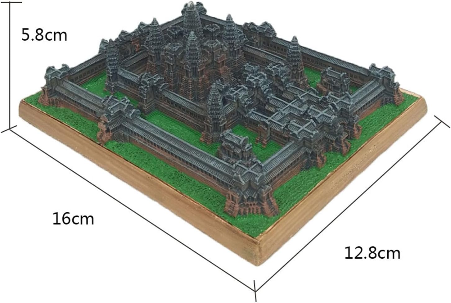 Angkor Wat Sculpture Statue Home Decor Resin Ornament