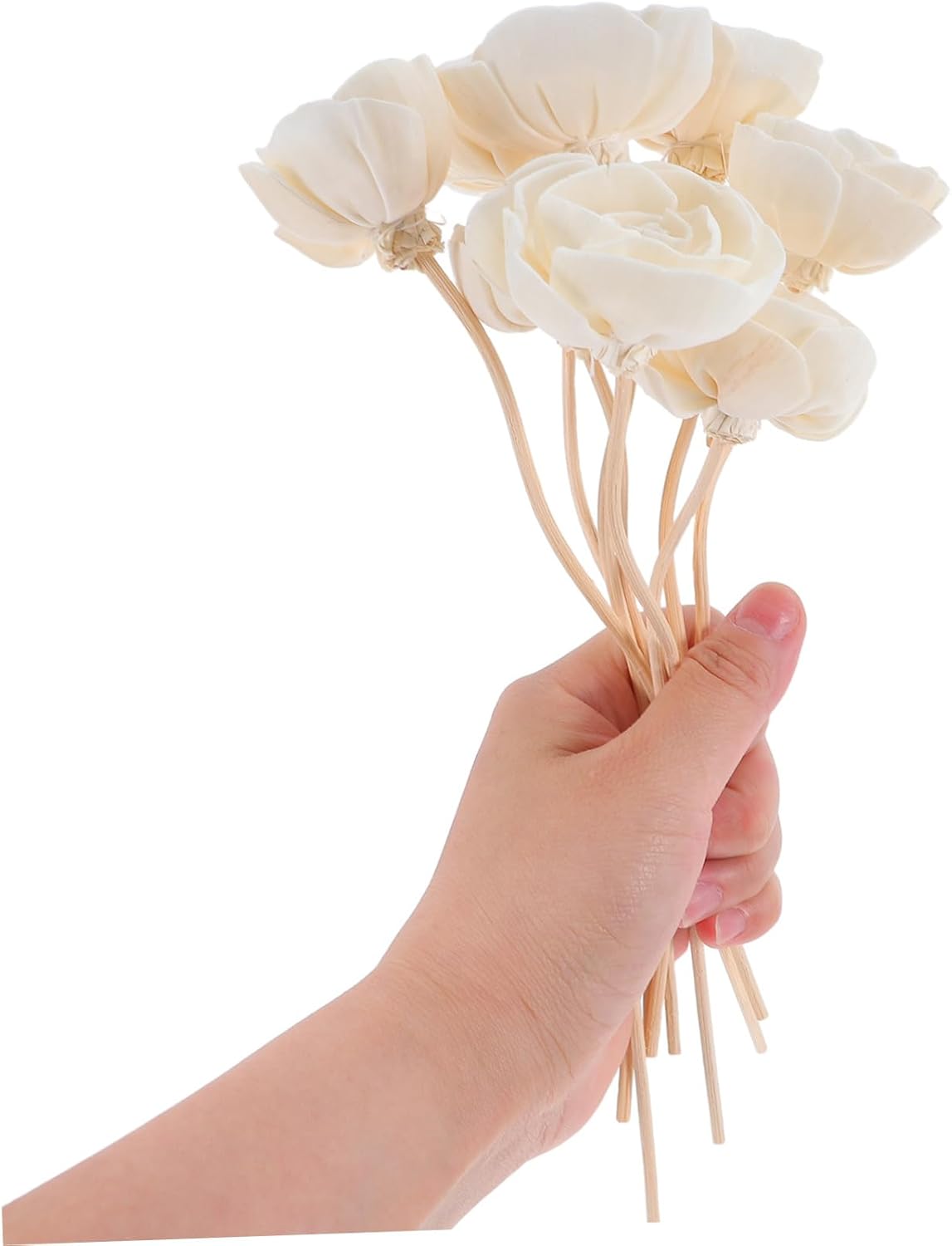 8pcs Aromatherapy Diffuser Sticks with Natural Dried Flowers