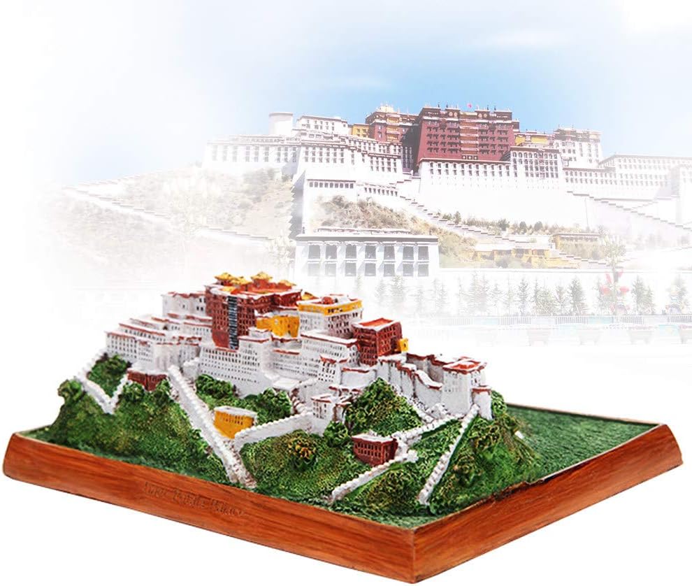Potala Palace Resin Sculpture for Home Desk Decoration