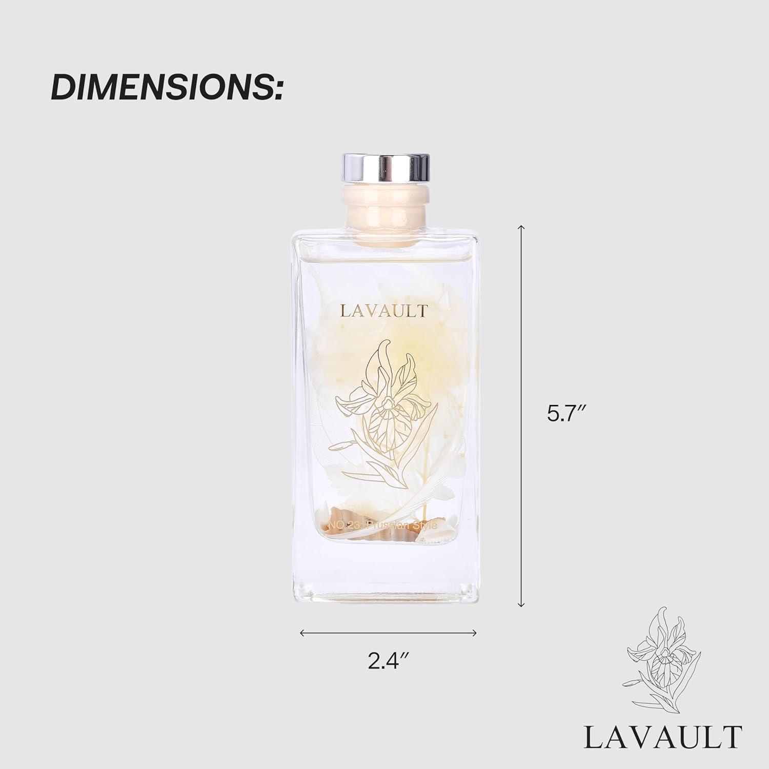 Lavault Reed Diffuser - Prussian Flower Fragrance