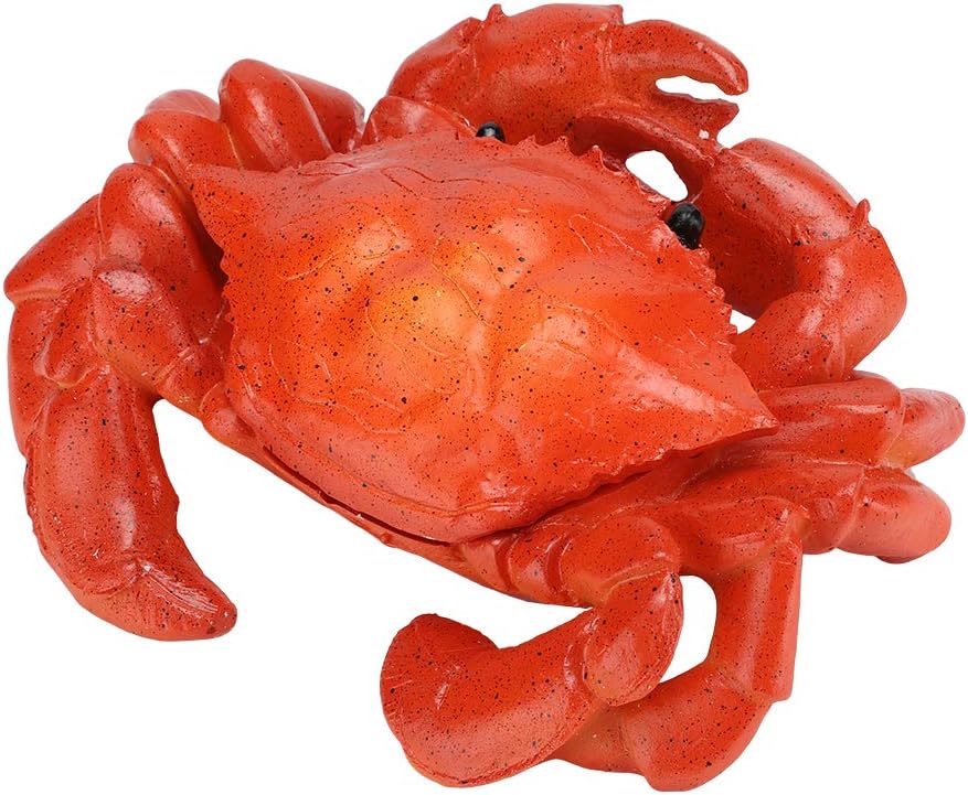 Resin Crab Shape Decorative Ashtray with Cover