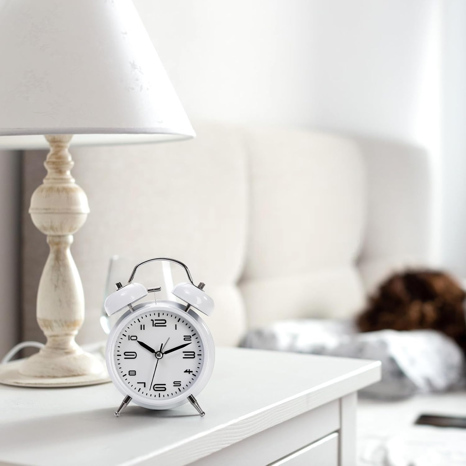 Cididu 2 Pack Twin Bell Alarm Clocks