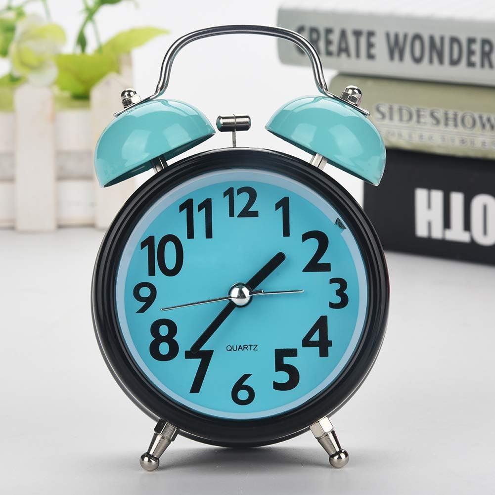AUNMAS Quiet Alarm Clock with Night Light
