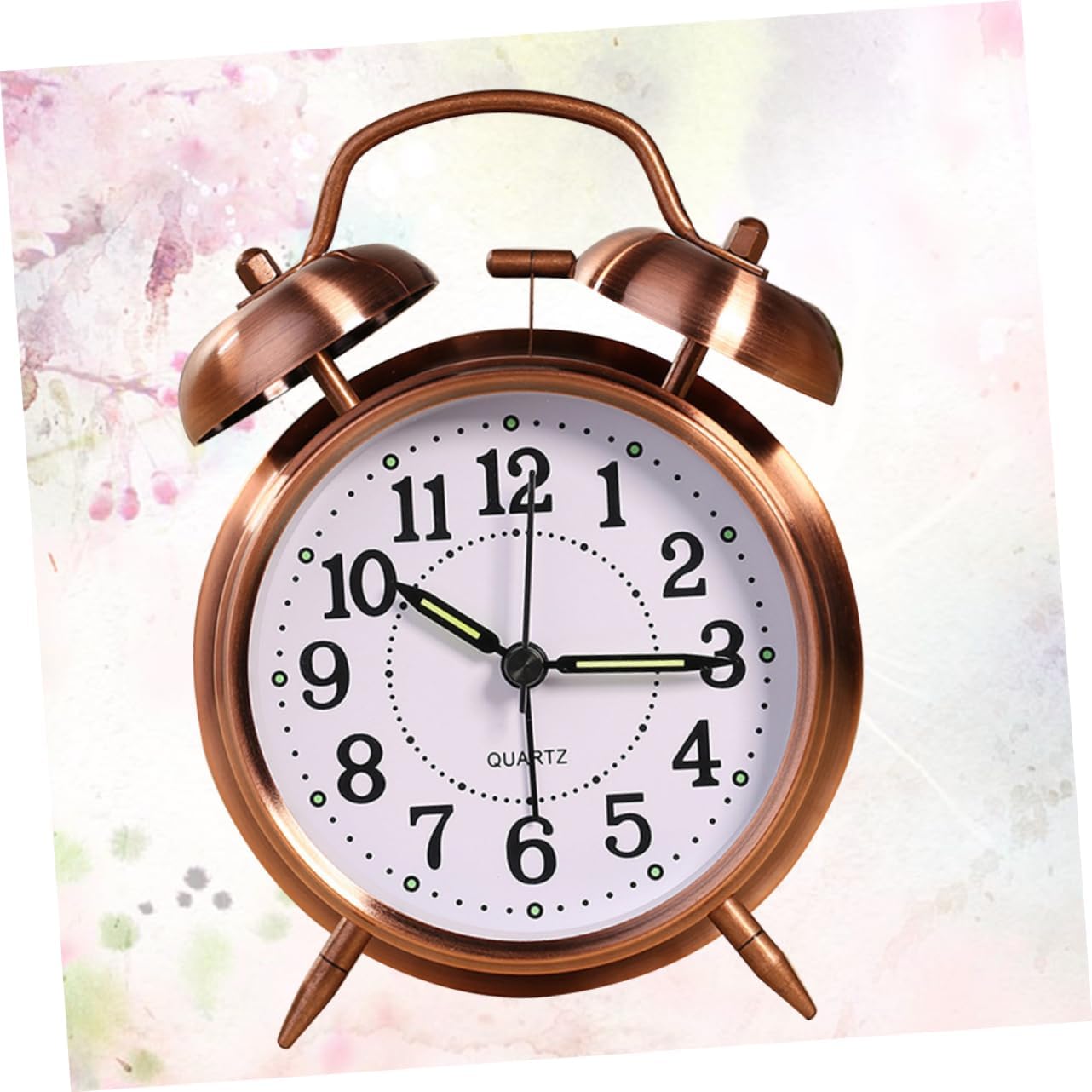 Classic Double Bells Alarm Clock with Luminous Design